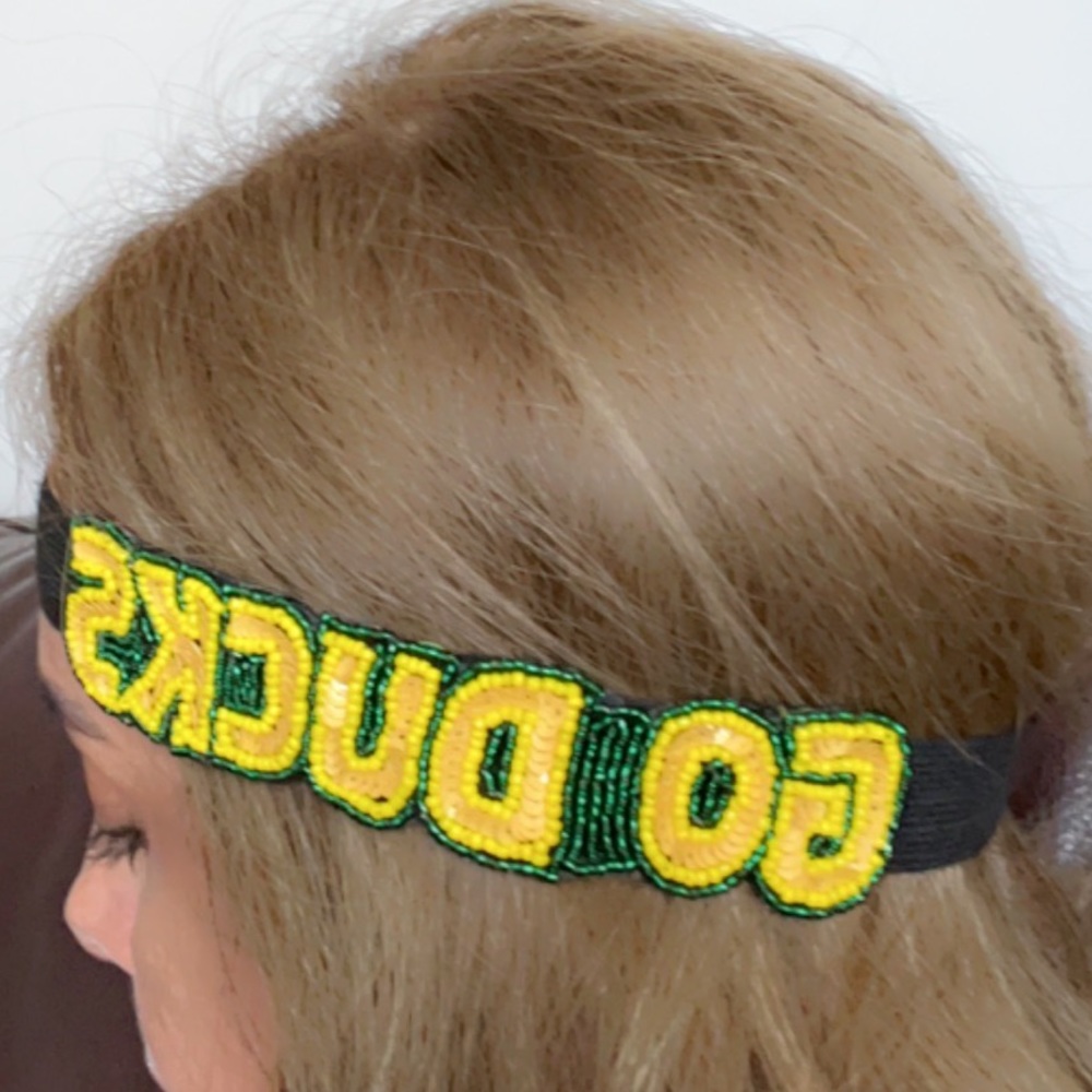 Oregon Ducks headband - Picture 2 of 3